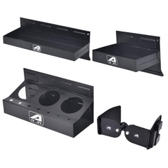 A A IN Magnetic toolbox trays side-mount 6in wide for organized tool storage on ferrous surfaces.