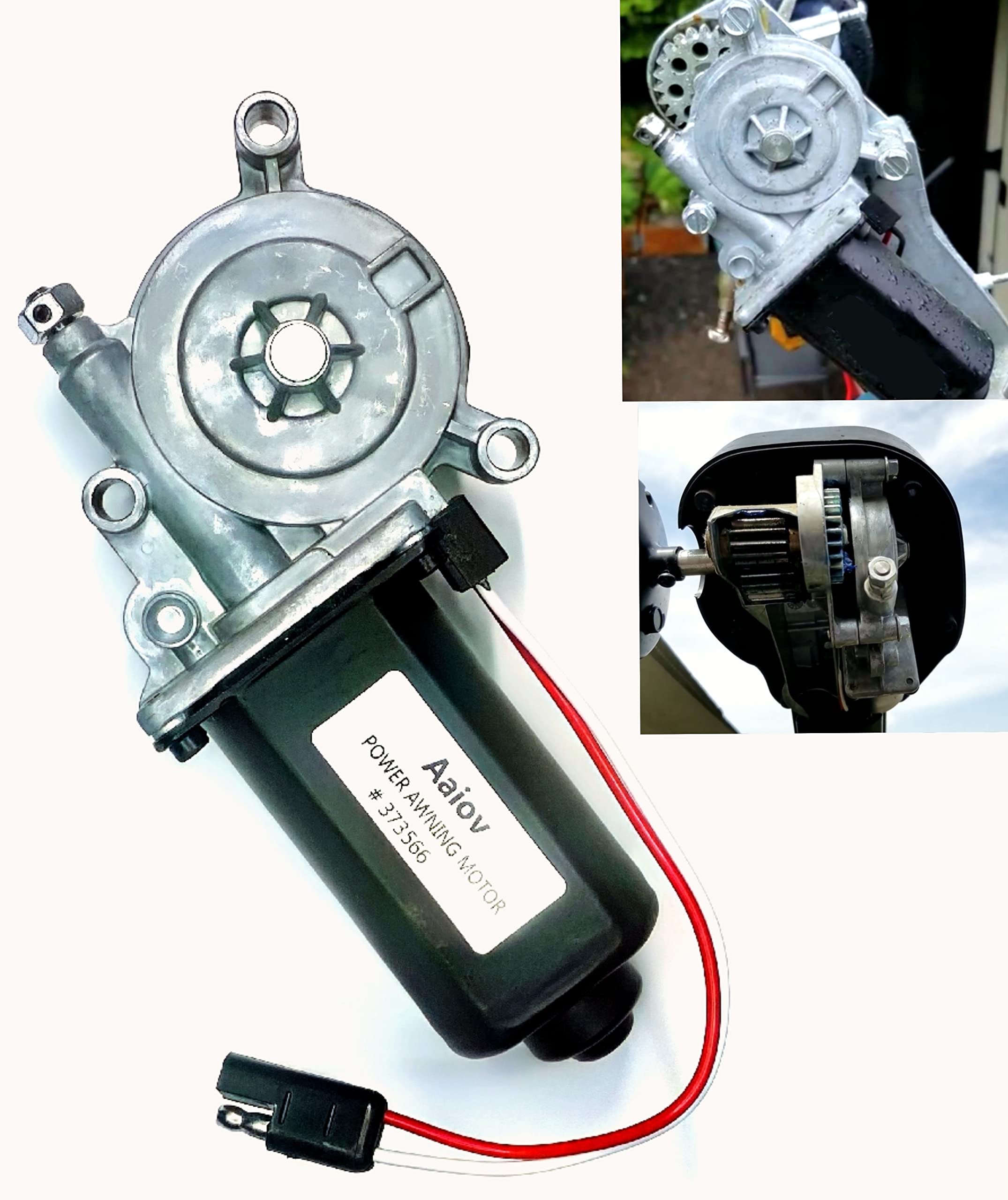 Aaiov 373566 manual retraction capability supports non-electric operation.