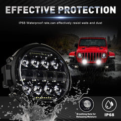 Aaiwa aluminum heat sink highlights efficient cooling for extended life.
