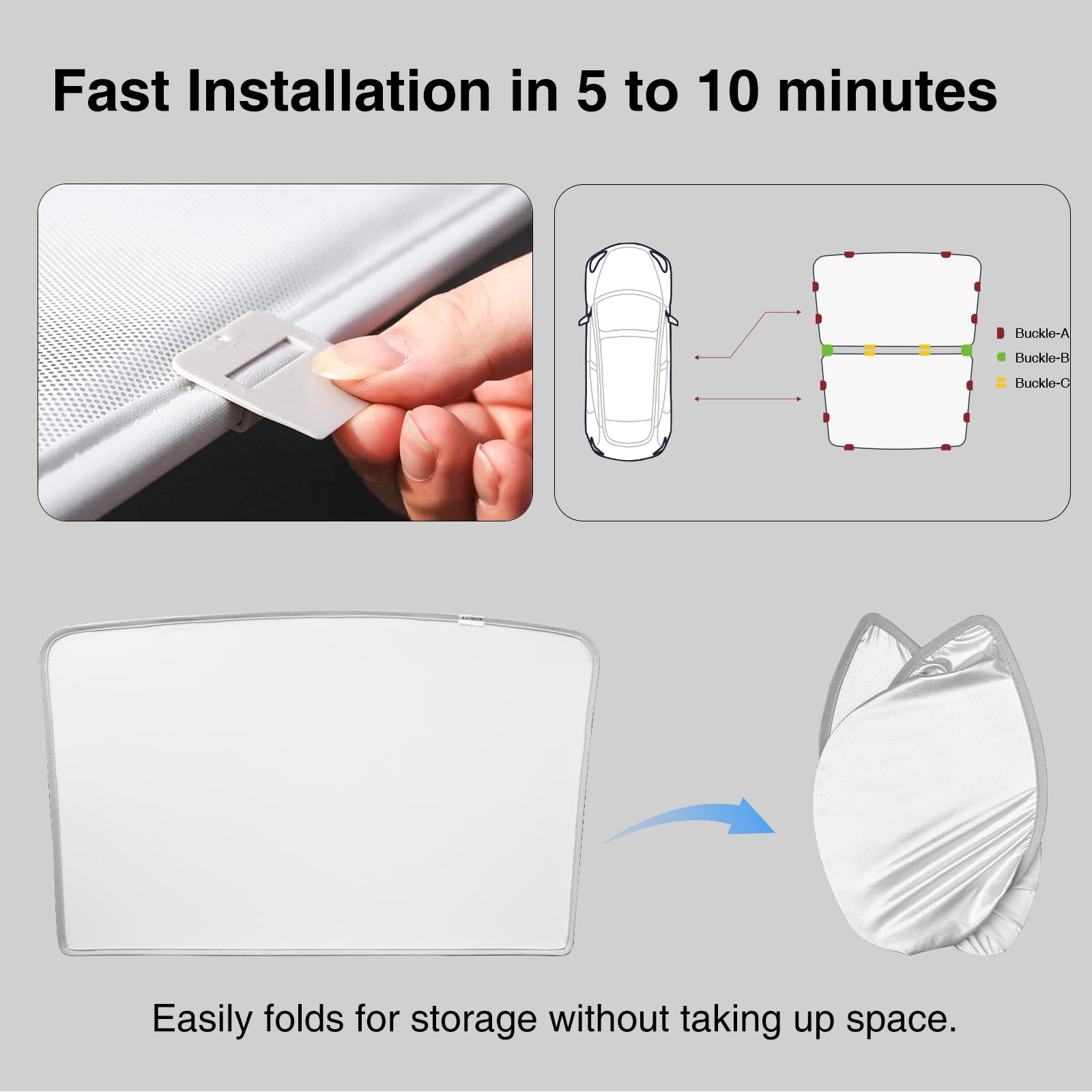 AAMHHM durable heat-resistant fabric resists deformation for daily use.