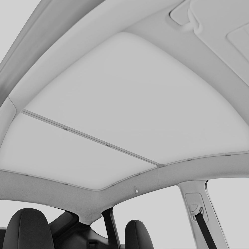 AAMHHM Tesla Model Y sunshade roof fit provides snug coverage with no light leaks.