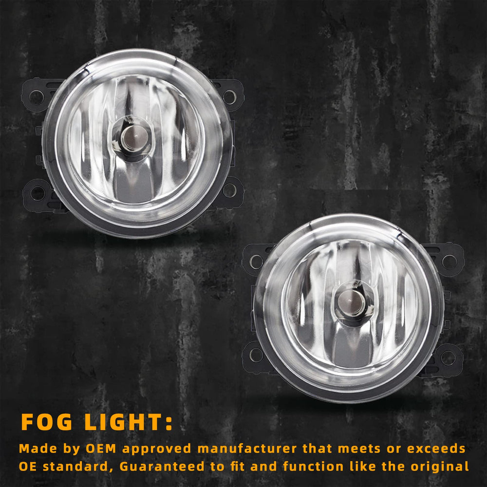 AANAN installation-ready fog lights with plug-and-play design for quick setup.