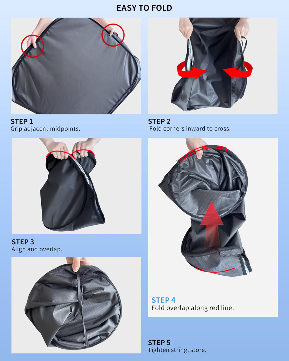 aatoppus 4Runner storage bag lets you store shade neatly in trunk