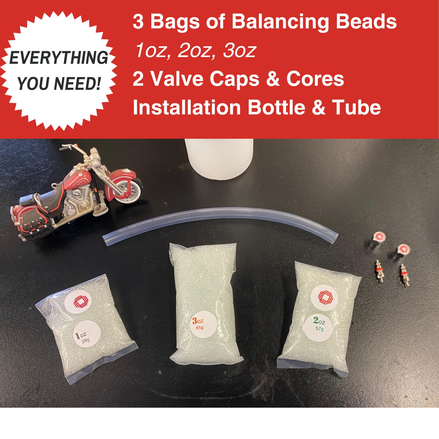 ABC Balancing Beads tempered glass microbeads with moisture-repelling coating for consistent flow.