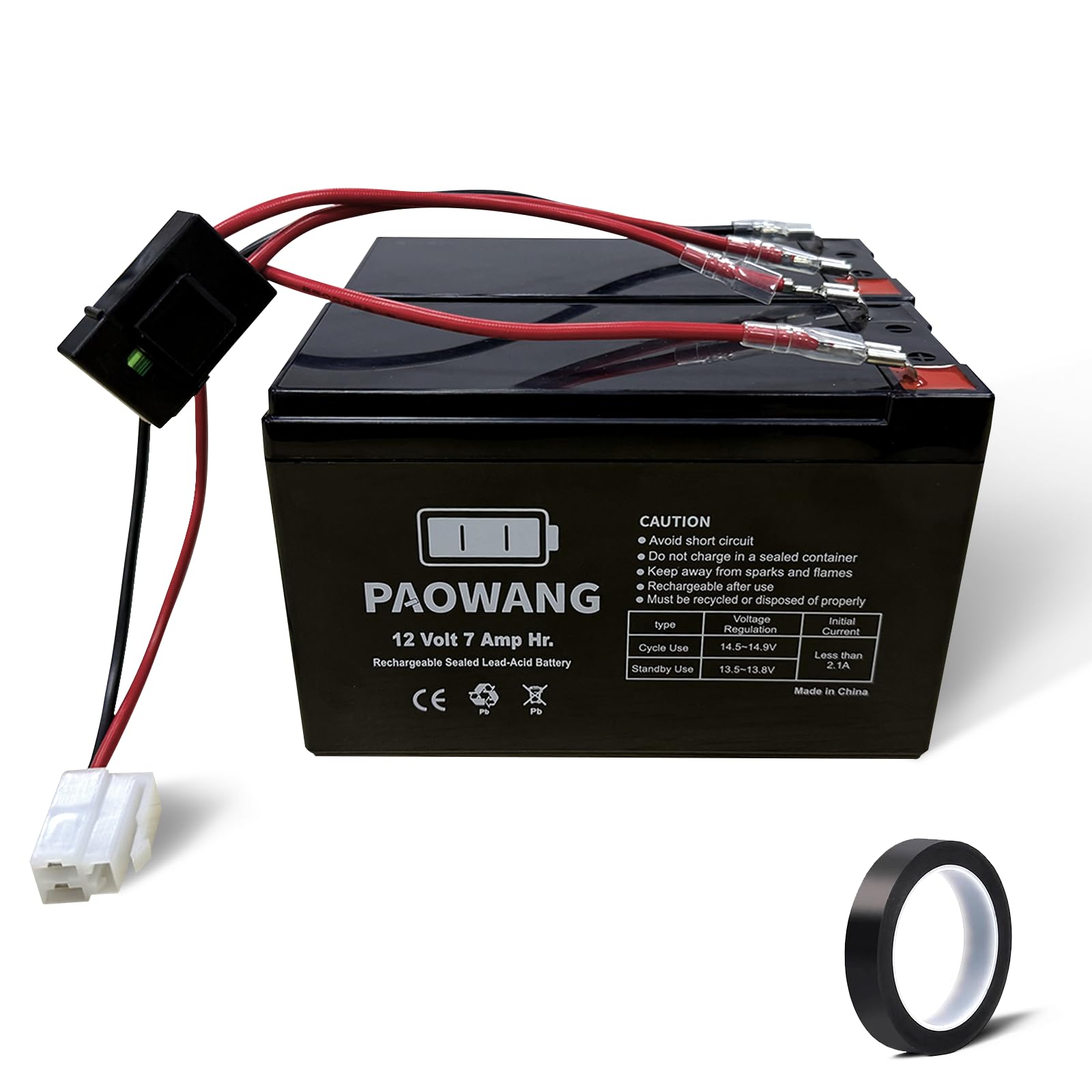 ABCTOY Razor Pocket Mod 24V 7Ah pair battery for extended rides.