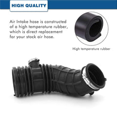 A ABIGAIL air intake hose side view highlights heat-resistant rubber for durability.