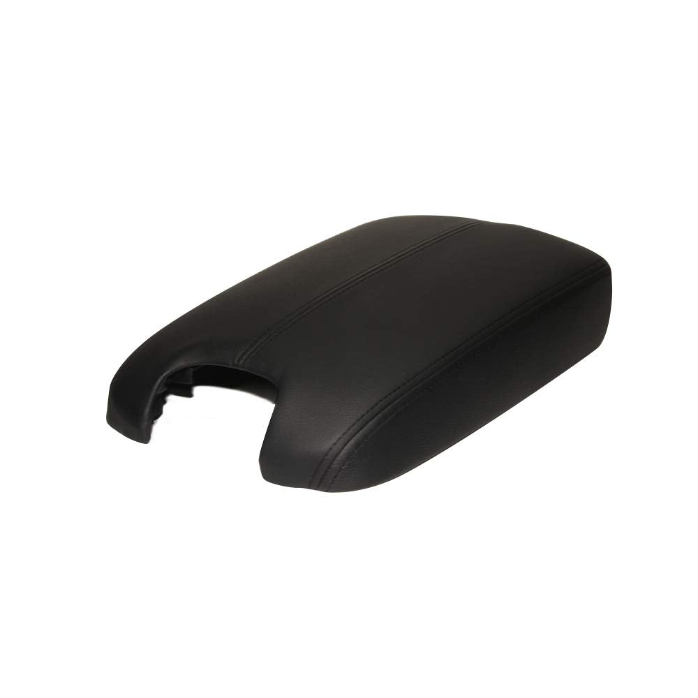 A ABIGAIL center-console armrest cover with leather stitching for premium feel.