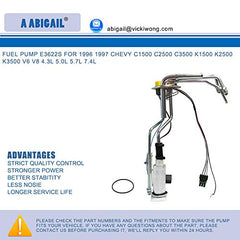 ABIGAIL e3622s sending unit guarantees precise fit and durability.