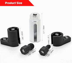 ABIGAIL extra-deep broach socket for deep-set sensors and tough threads