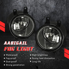 ABIGAIL fog light kit with universal switch enables easy DIY installation on Camry.