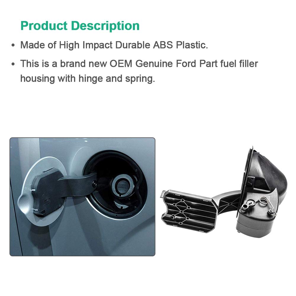 A ABIGAIL fuel filler door housing hinge replacement process demonstrates easy installation
