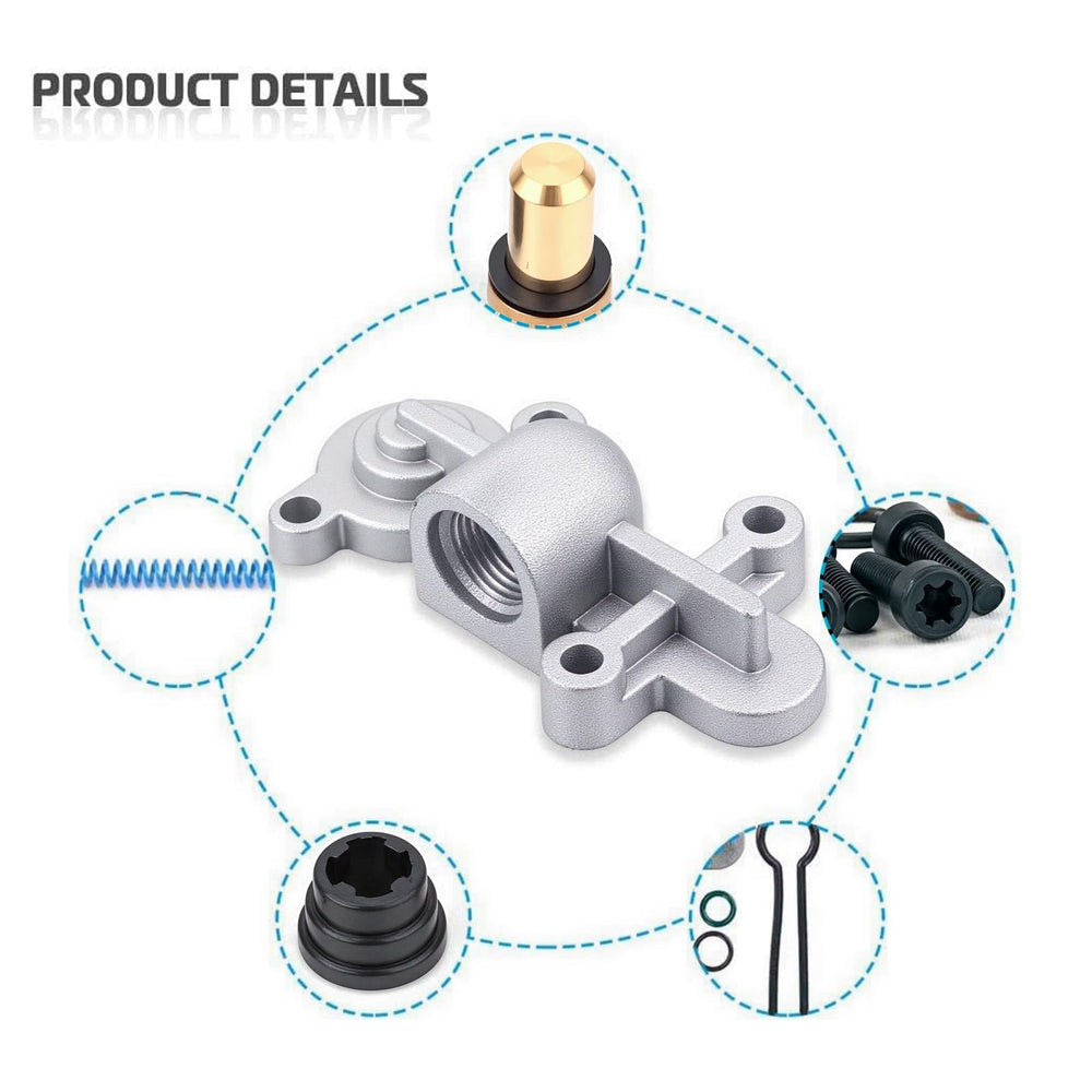 ABIGAIL fuel pressure regulator housing ensures reliable installation and long-term performance.