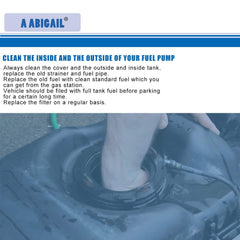 A ABIGAIL fuel pump E3621S packaged with all components included.