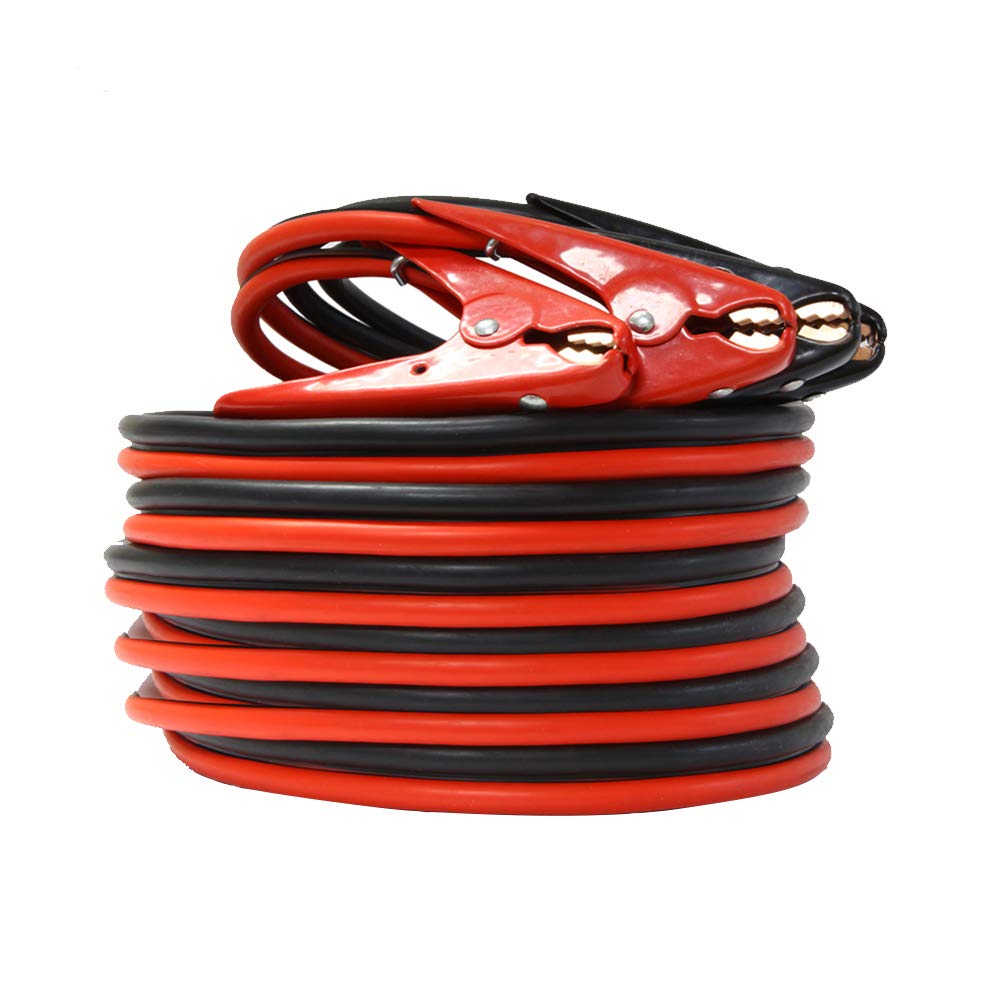 A ABIGAIL heavy-duty jumper cables 25 ft reach for roadside boosts