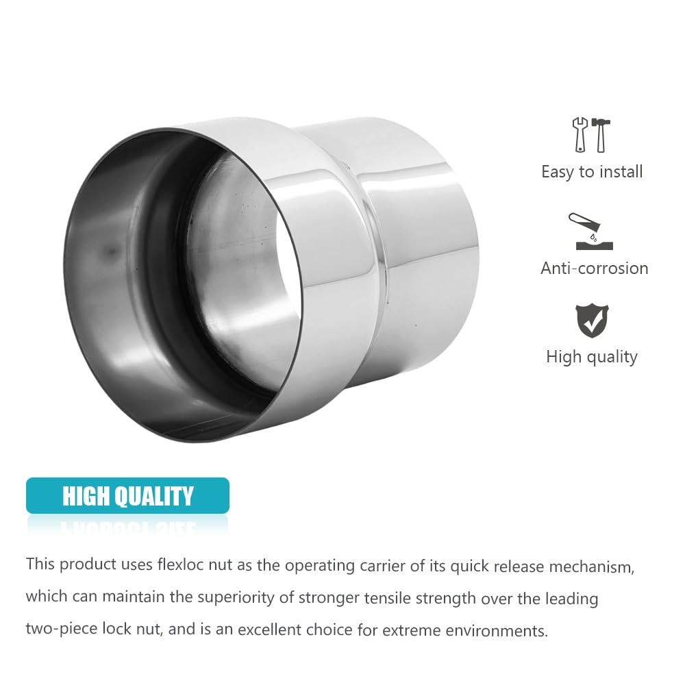 Diagram showing inside and outside diameters for universal fit.