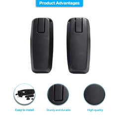Abigail liftgate hinge set package includes screws and cover for installation.