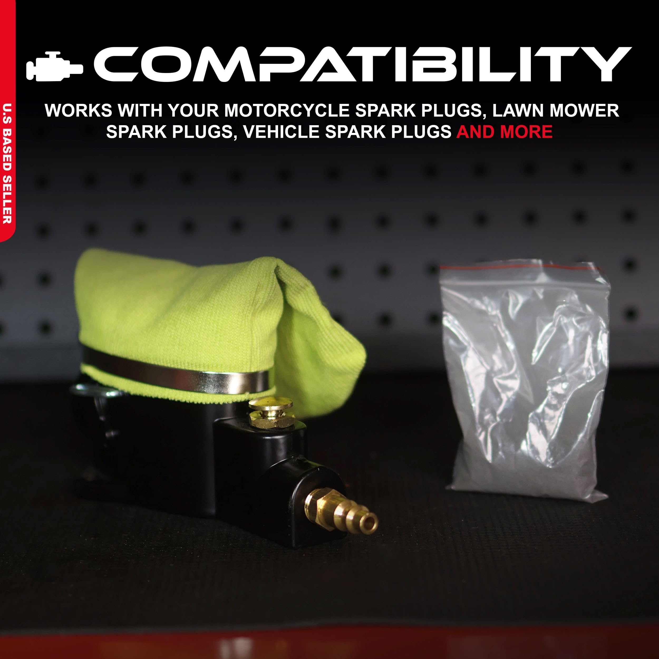 ABN airbag clamp secures the cleaning process during use.
