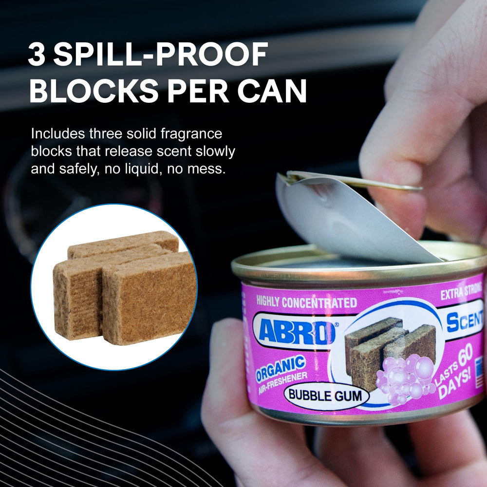 ABRO coconut scent block brings tropical freshness to home or office