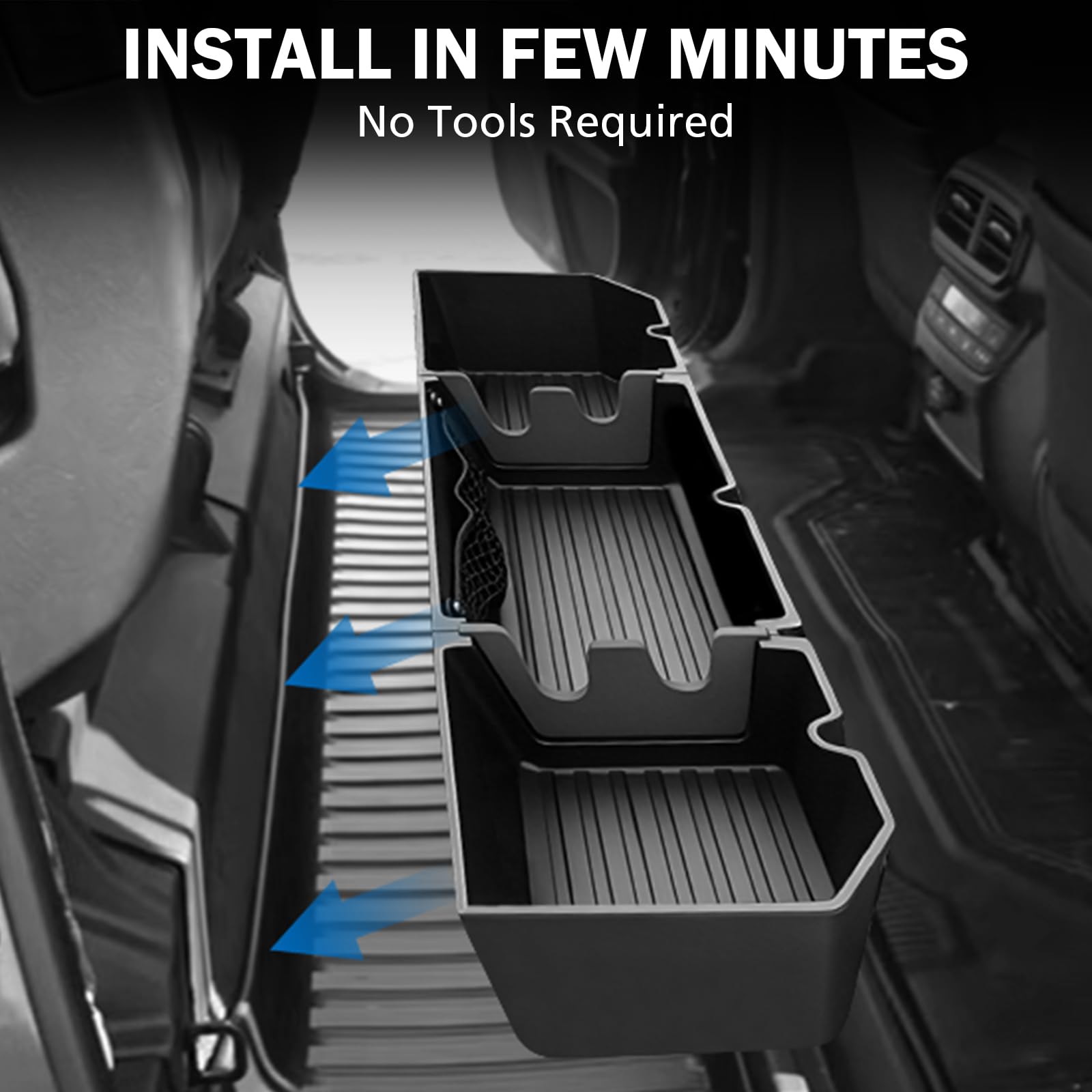 Abystar adjustable dividers for organization create customized compartments.