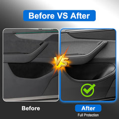 Abystar rear-right door pocket organizer showcases full coverage and tidy cabin