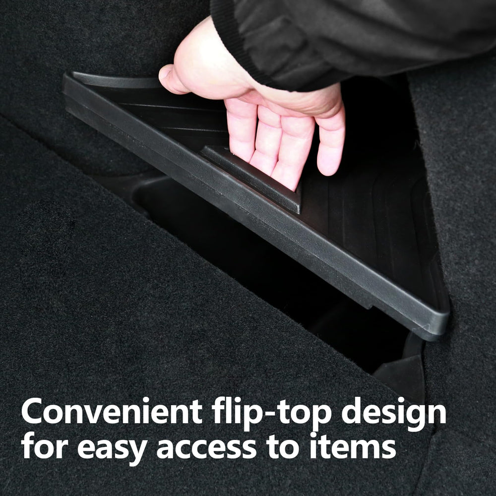 Abystar side cargo organizers in TPE keep tools and groceries secure.