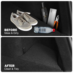 Abystar trunk storage bin durable TPE material resists water and wear.