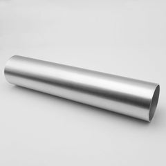 AC PERFORMANCE 2.5-inch OD straight intercooler pipe, front view, smooth airflow potential