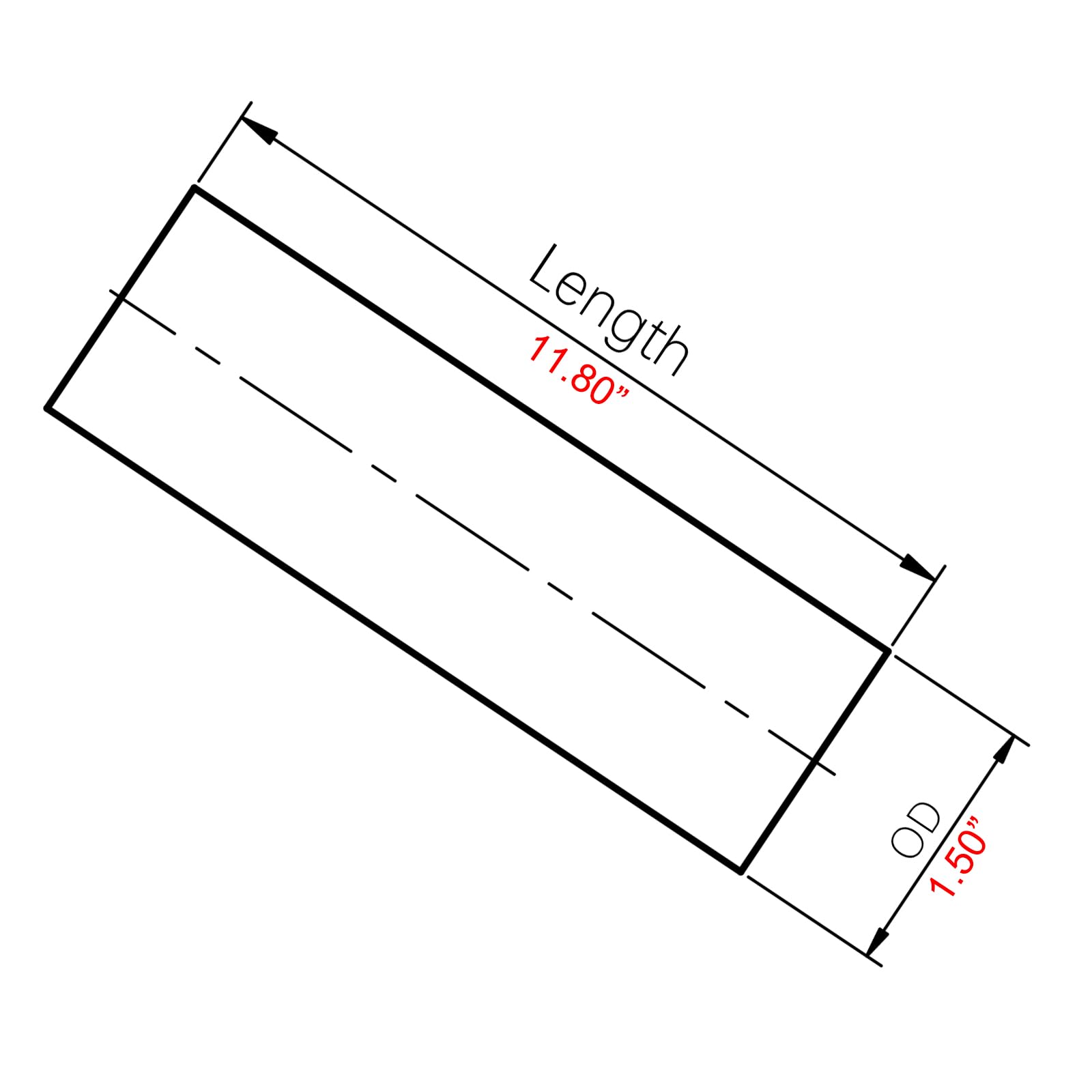 AC PERFORMANCE straight air intake pipe supports efficient turbo piping layouts