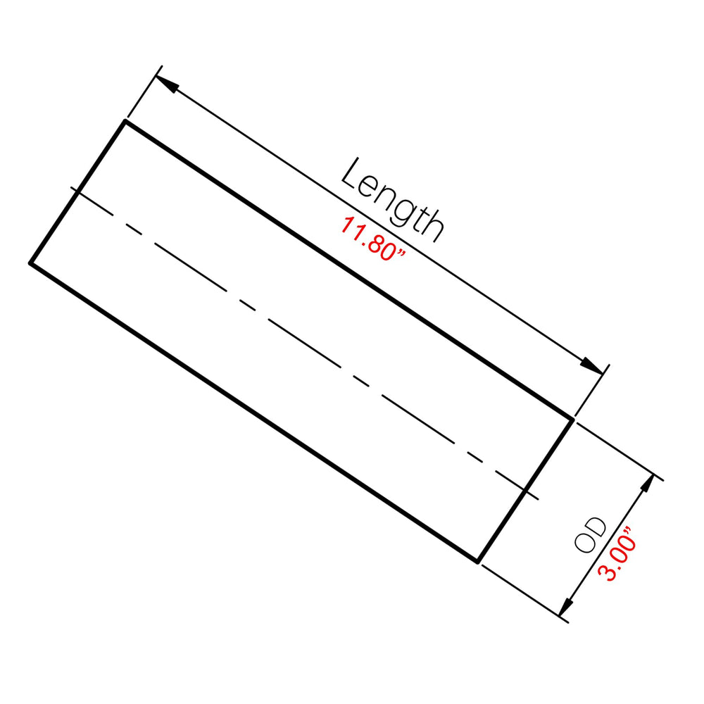AC PERFORMANCE heat- and stress-resistant aluminum pipe for demanding installs.
