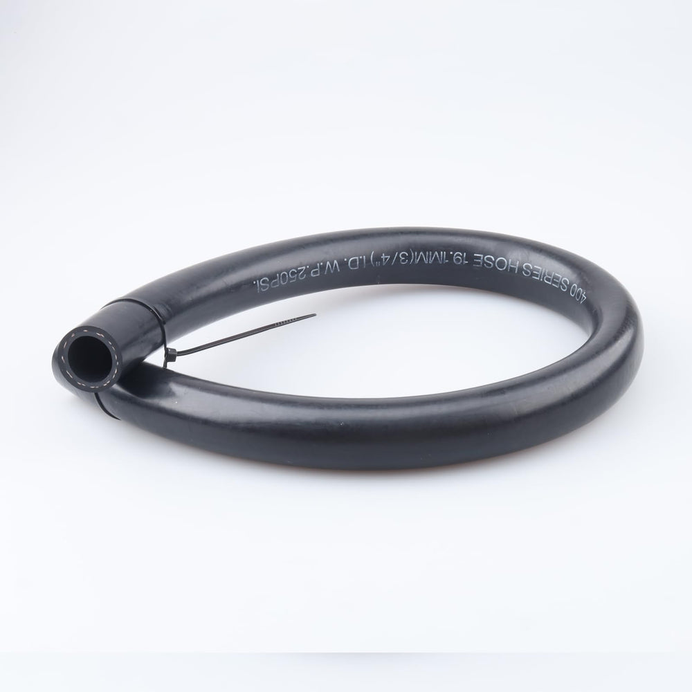 AC PERFORMANCE push-on hose end shown with 400-510 series compatibility for engine linings.