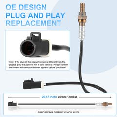 ACAUTO 15717 oxygen sensor under hood installation view demonstrates easy fit