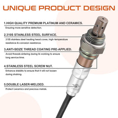 ACAUTO oxygen sensor side harness connection for easy installation.