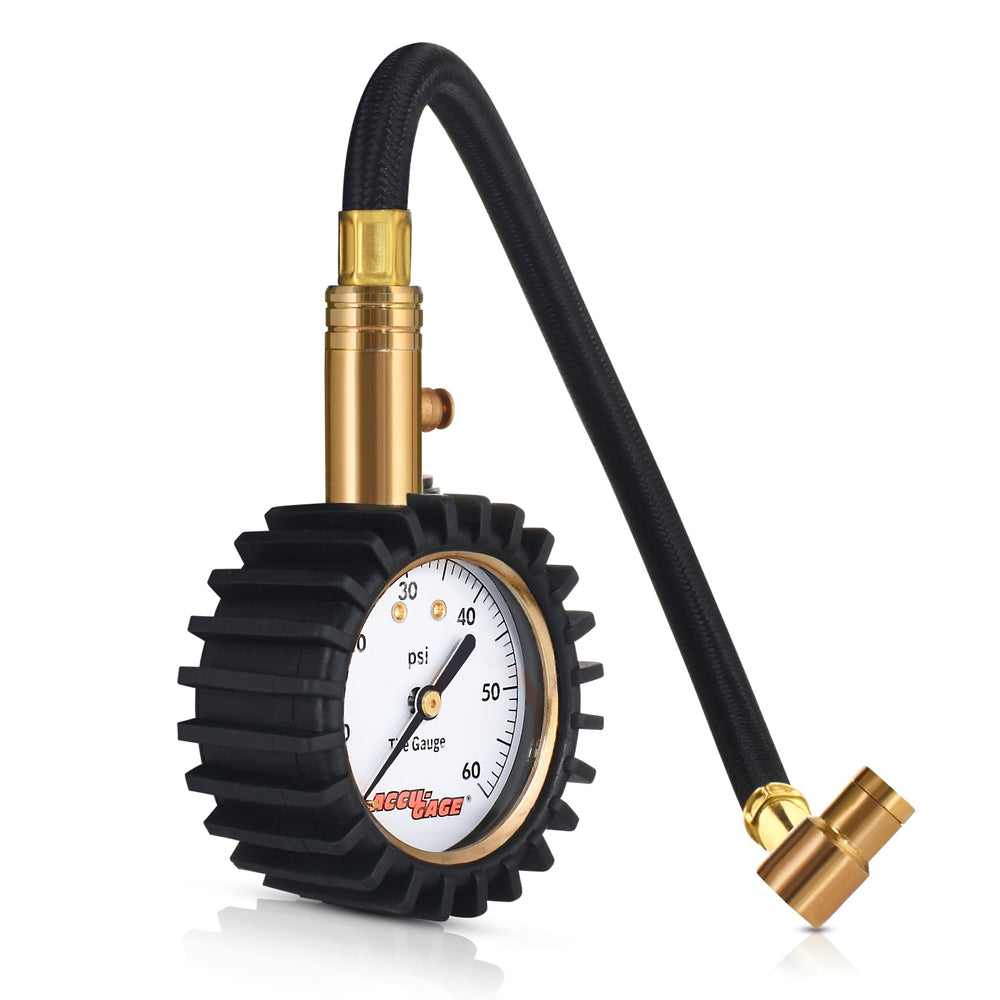 Accu-Gage RRA60X bleed button and reading hold simplify pressure adjustment.