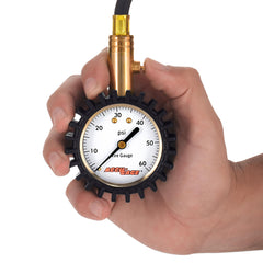 Accu-Gage RRA60X bronze Bourdon tube provides stable, accurate readings.
