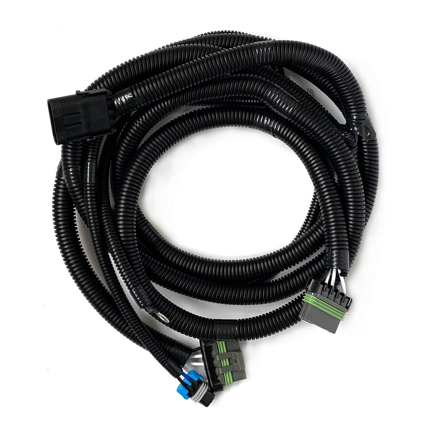 ACCYPRO truck tail light harness compatibility guide showing broad GM vehicle fit