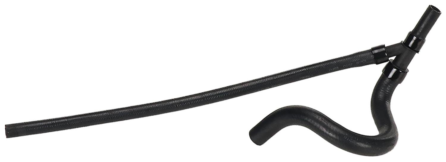ACDelco 18221L molded branched heater hose in black for coolant and air transfer