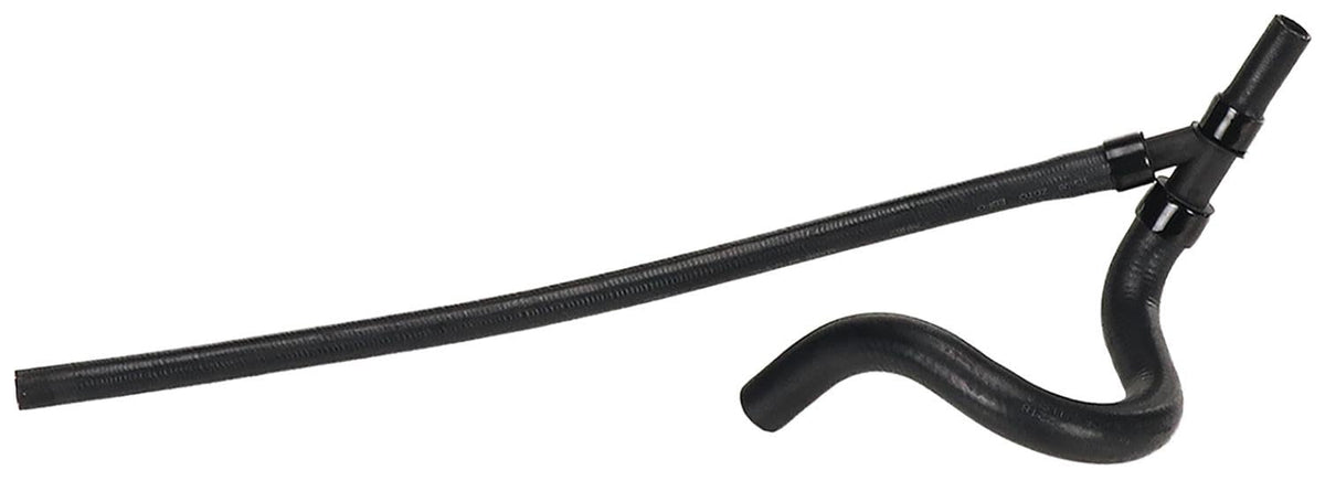 ACDelco 18221L molded branched heater hose in black for coolant and air transfer