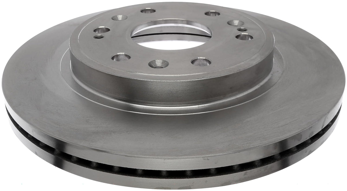 ACDelco 18A1705A front brake rotor with non-directional finish for quiet braking