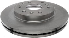 ACDelco 18A1705A front brake rotor with non-directional finish for quiet braking