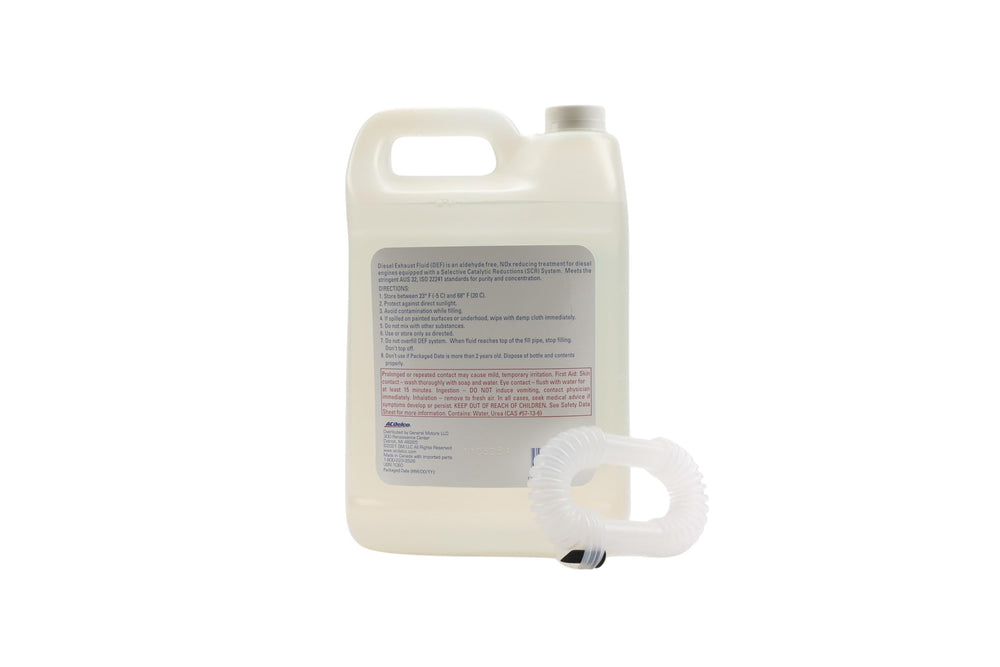 ACDelco DEF pour spout; easy top-off for diesel SCR systems.