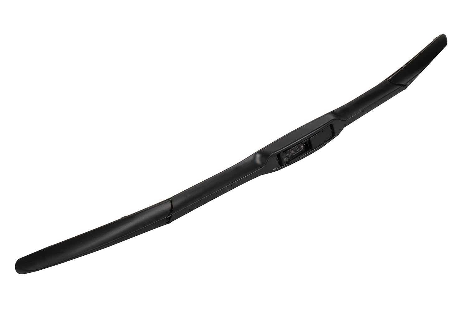 ACDelco OEM 84580859 passenger-side wiper blade closeup showing durable edge for rain visibility