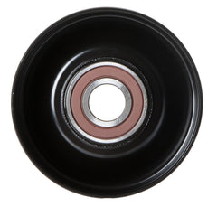 ACDelco Gold 15-20676 idler pulley side profile shows compact design for tight engine bays