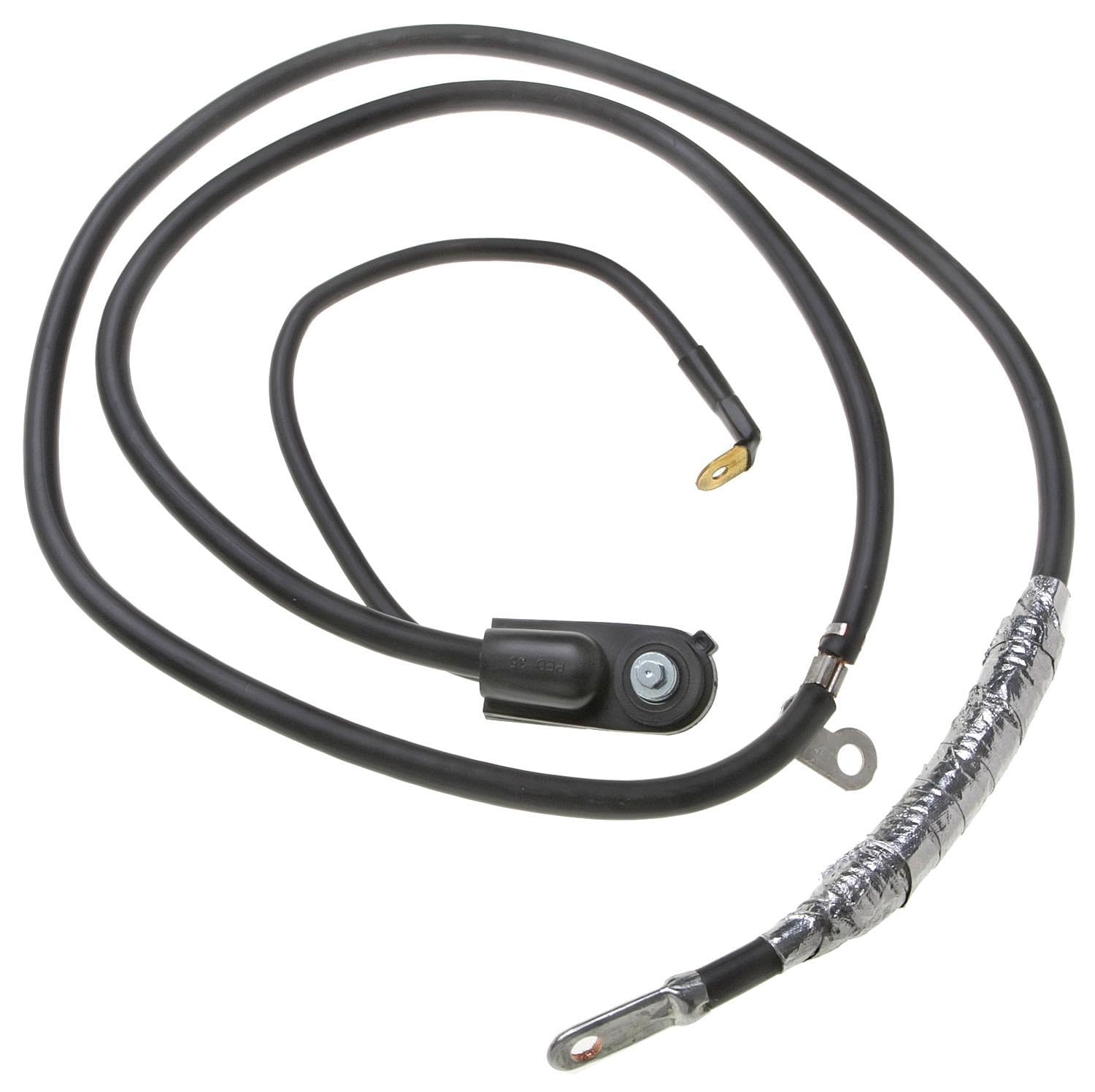 ACDelco Gold 2SD79CX battery positive cable end connection demonstrating secure terminal fit