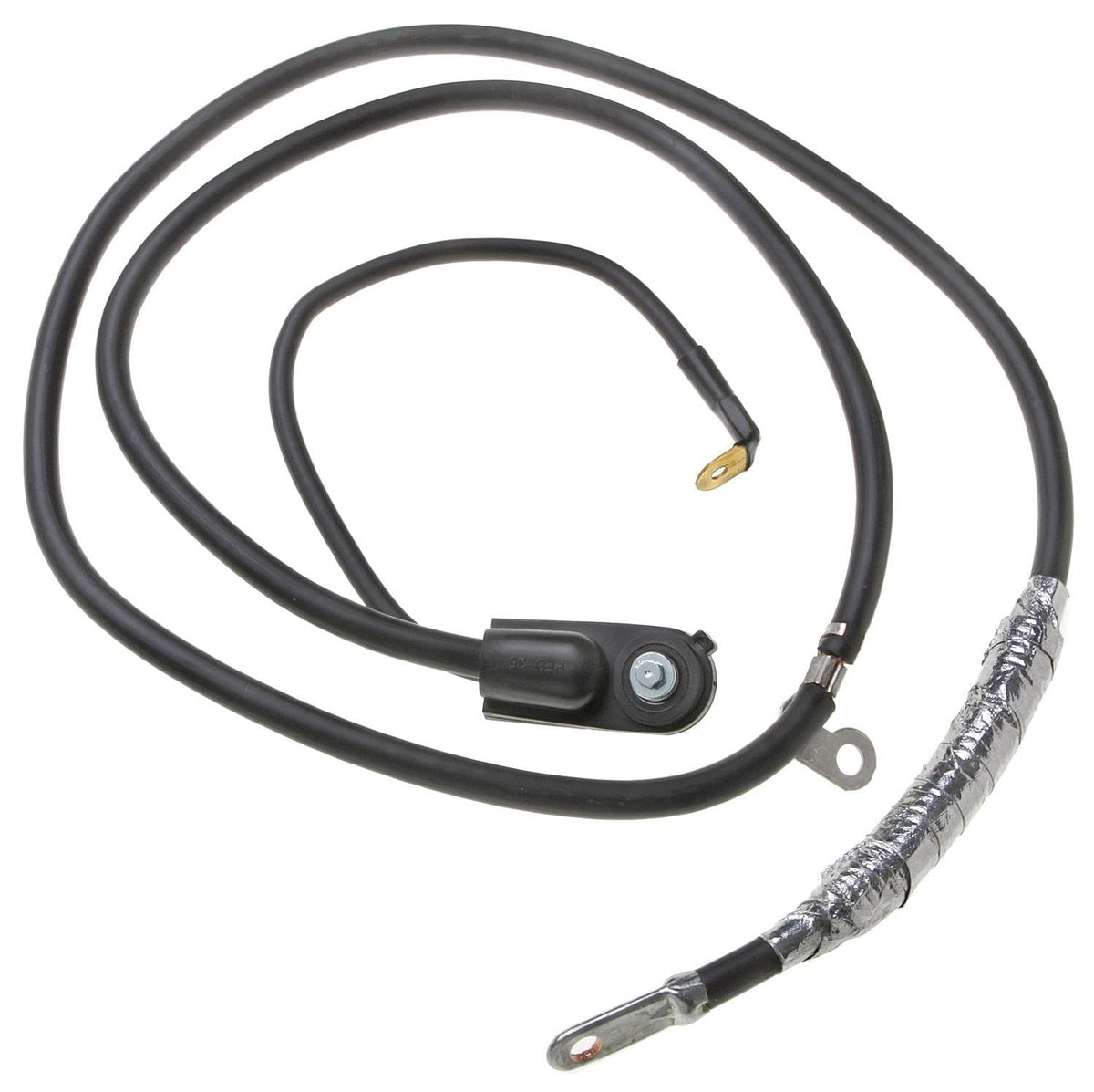 ACDelco Gold 2SD79CX battery positive cable end connection demonstrating secure terminal fit