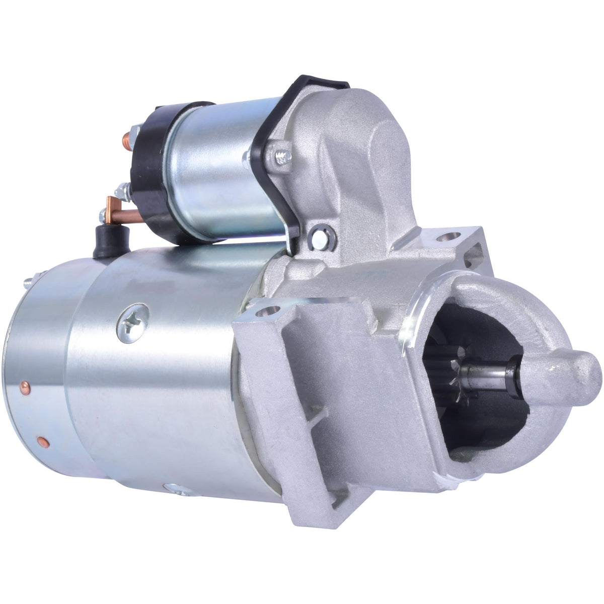 ACDelco Gold 337-1016 starter front view showing compact, robust housing for quick starts