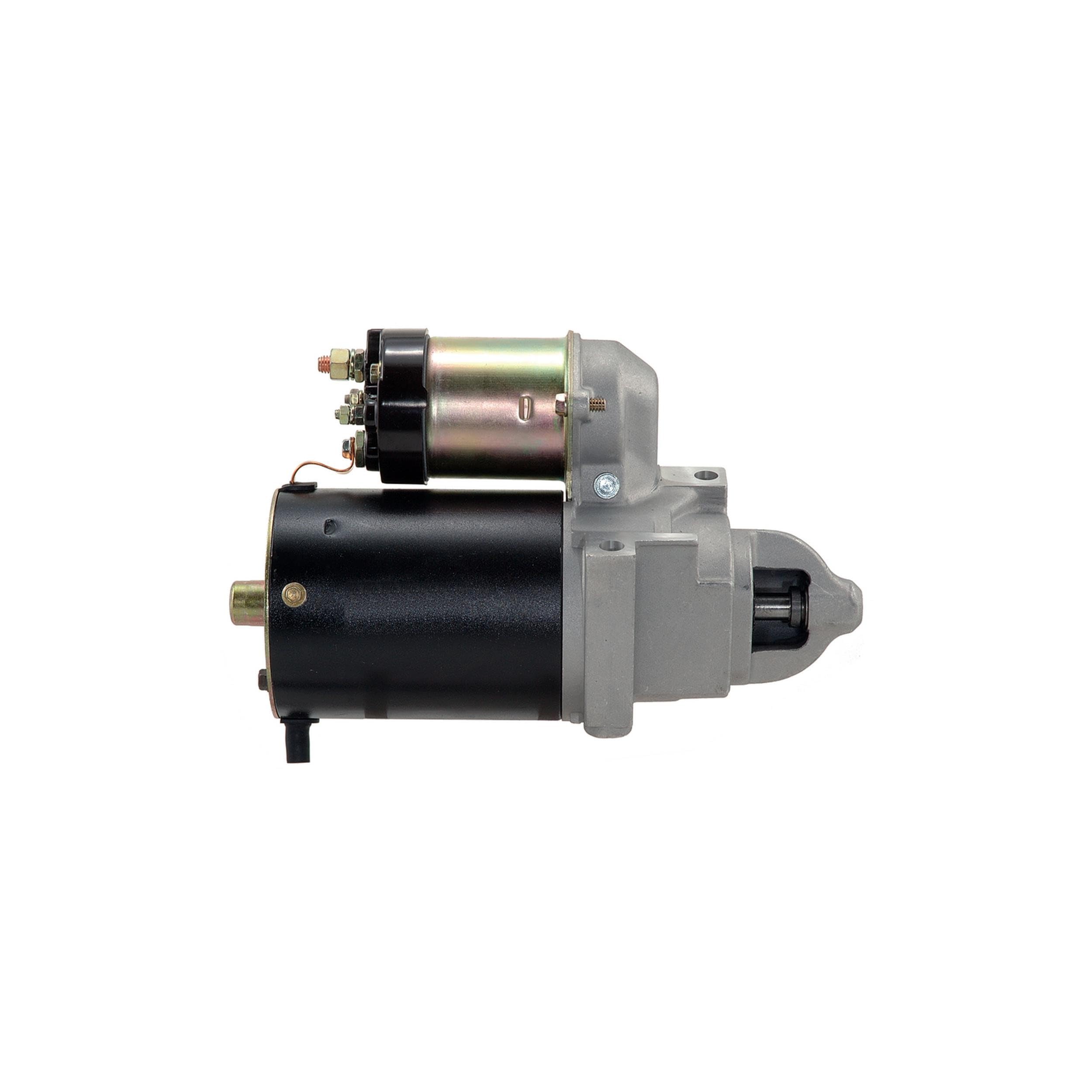 ACDelco 337-1018 starter internals image reveals upgraded drive gears and solenoid.