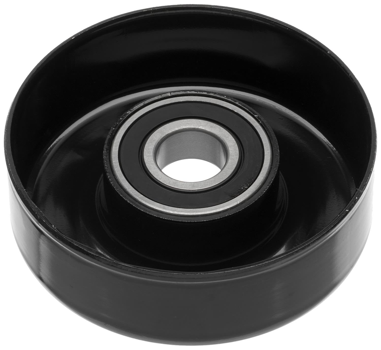 ACDelco Gold 38001 idler pulley side view premium replacement for GM and many vehicles