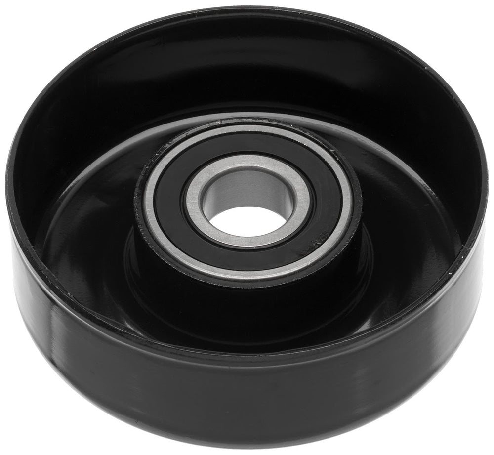 ACDelco Gold 38001 idler pulley side view premium replacement for GM and many vehicles