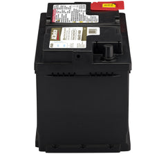 ACDelco Gold 49AGM battery ribbed case visible for strength and sealing.
