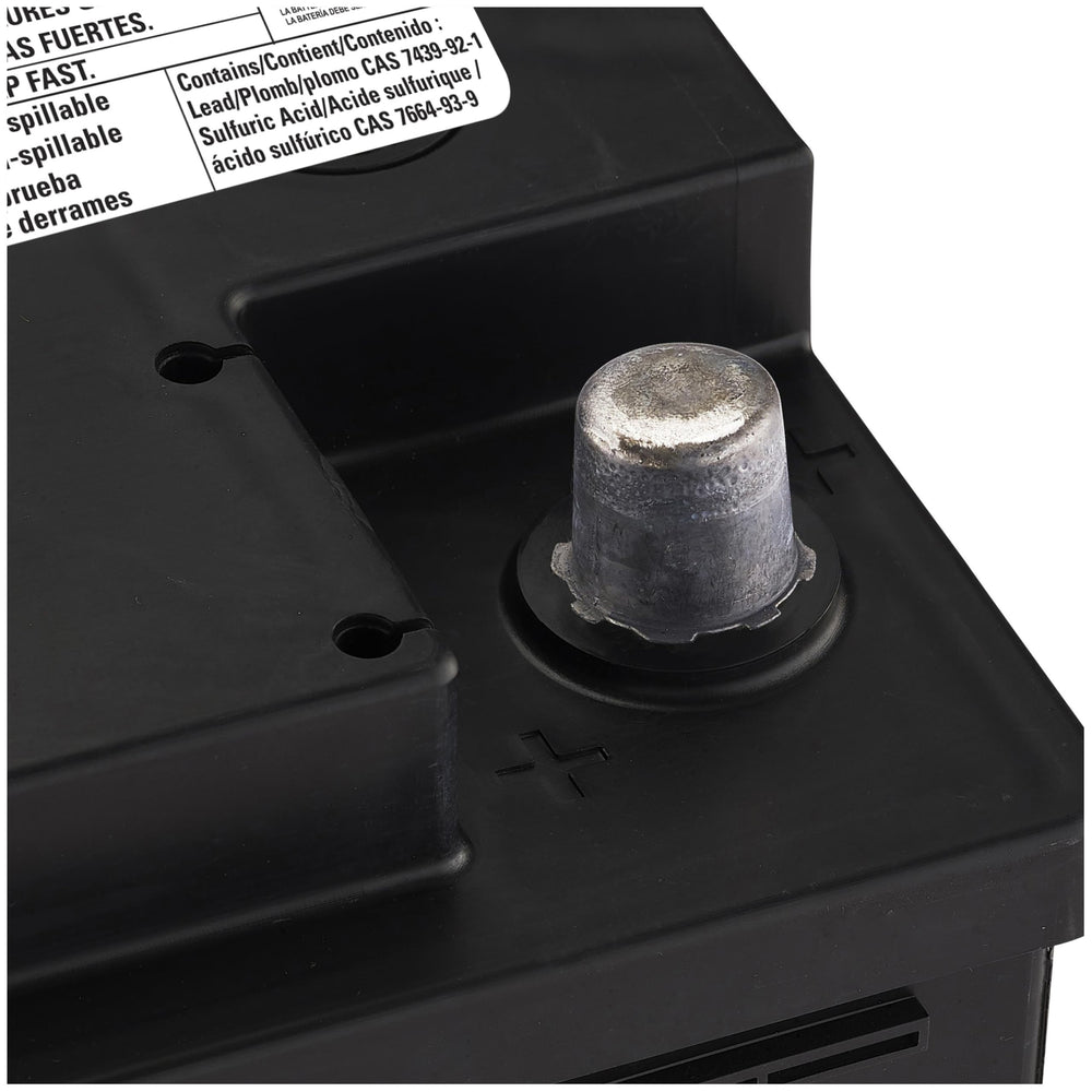 ACDelco Gold 49AGM battery sealed construction for leak prevention and safety.
